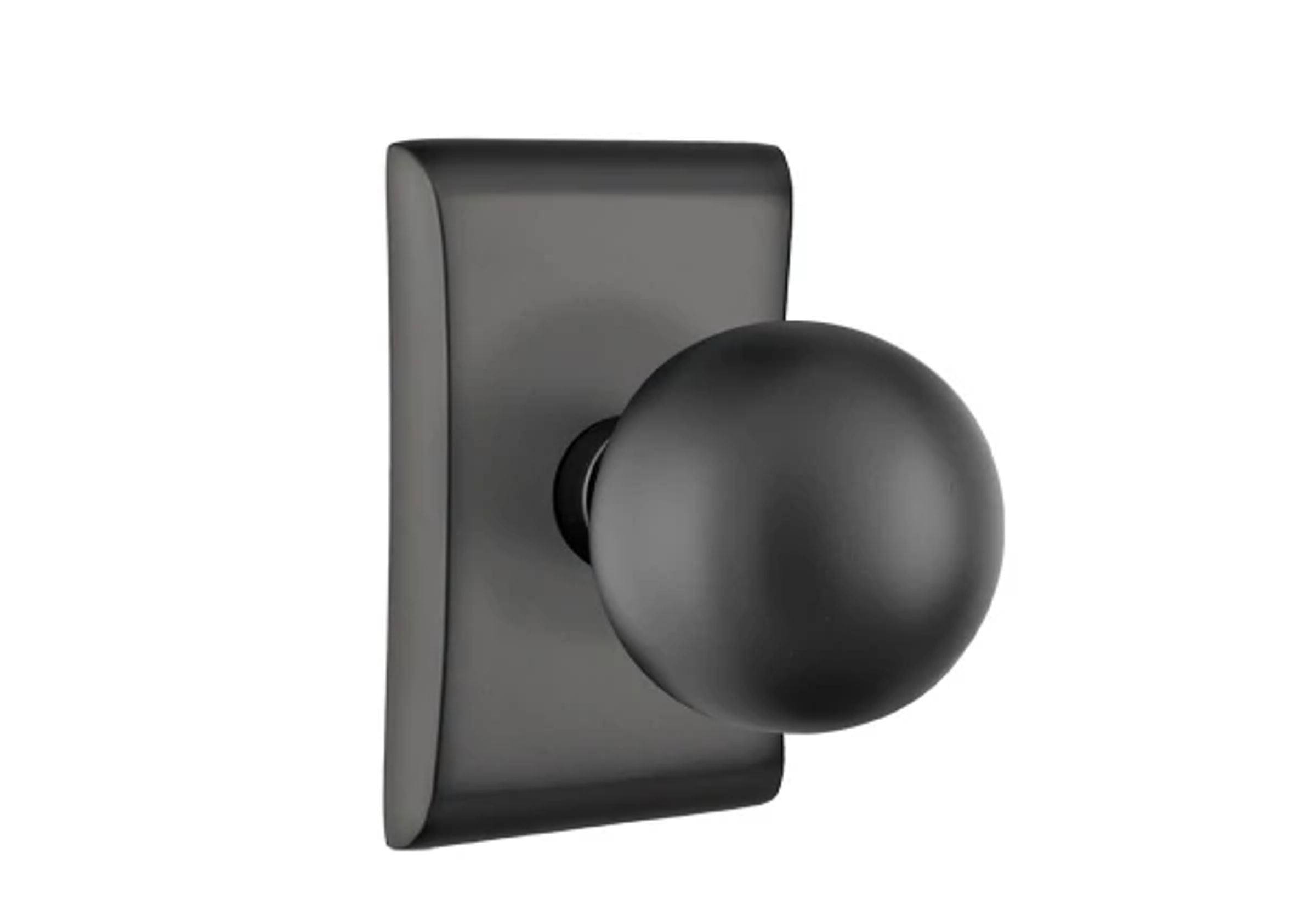 Emtek Orb Knob Set with Neos Rosette