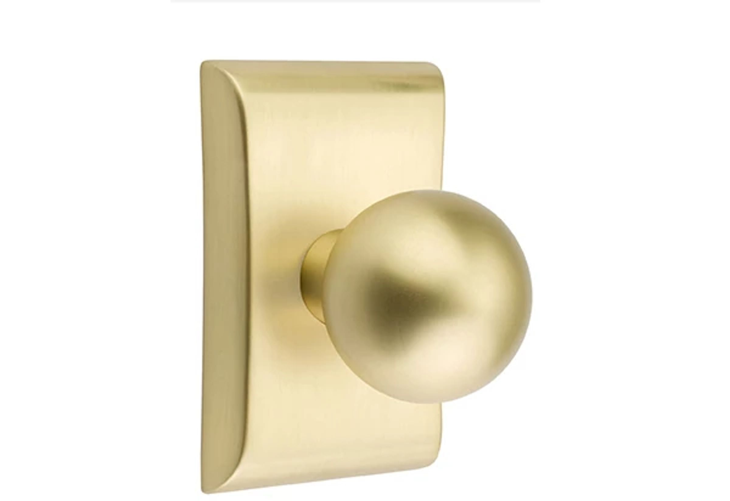 Emtek Orb Knob Set with Neos Rosette