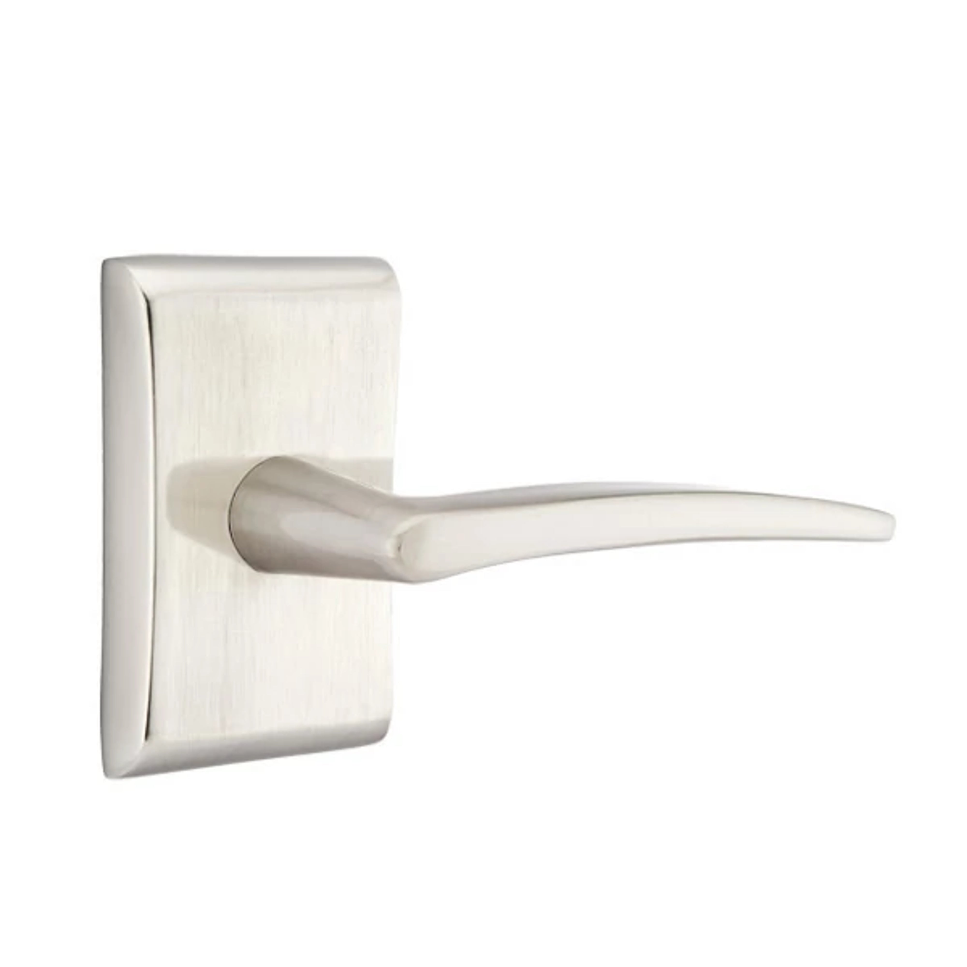 Emtek Concealed Fastener Poseeidon Lever Set with Neos Rosette