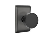 Emtek Concealed Fastener Round Knob Set with Neos Rosette