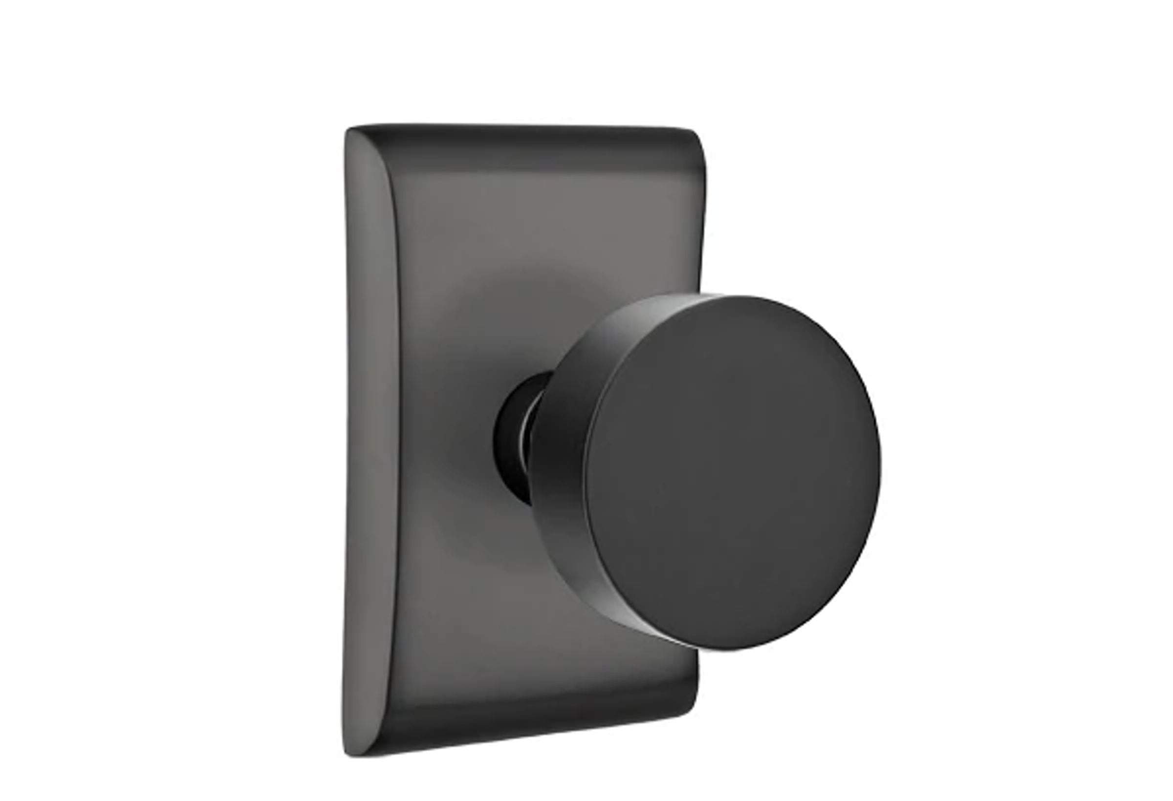 Emtek Concealed Fastener Round Knob Set with Neos Rosette