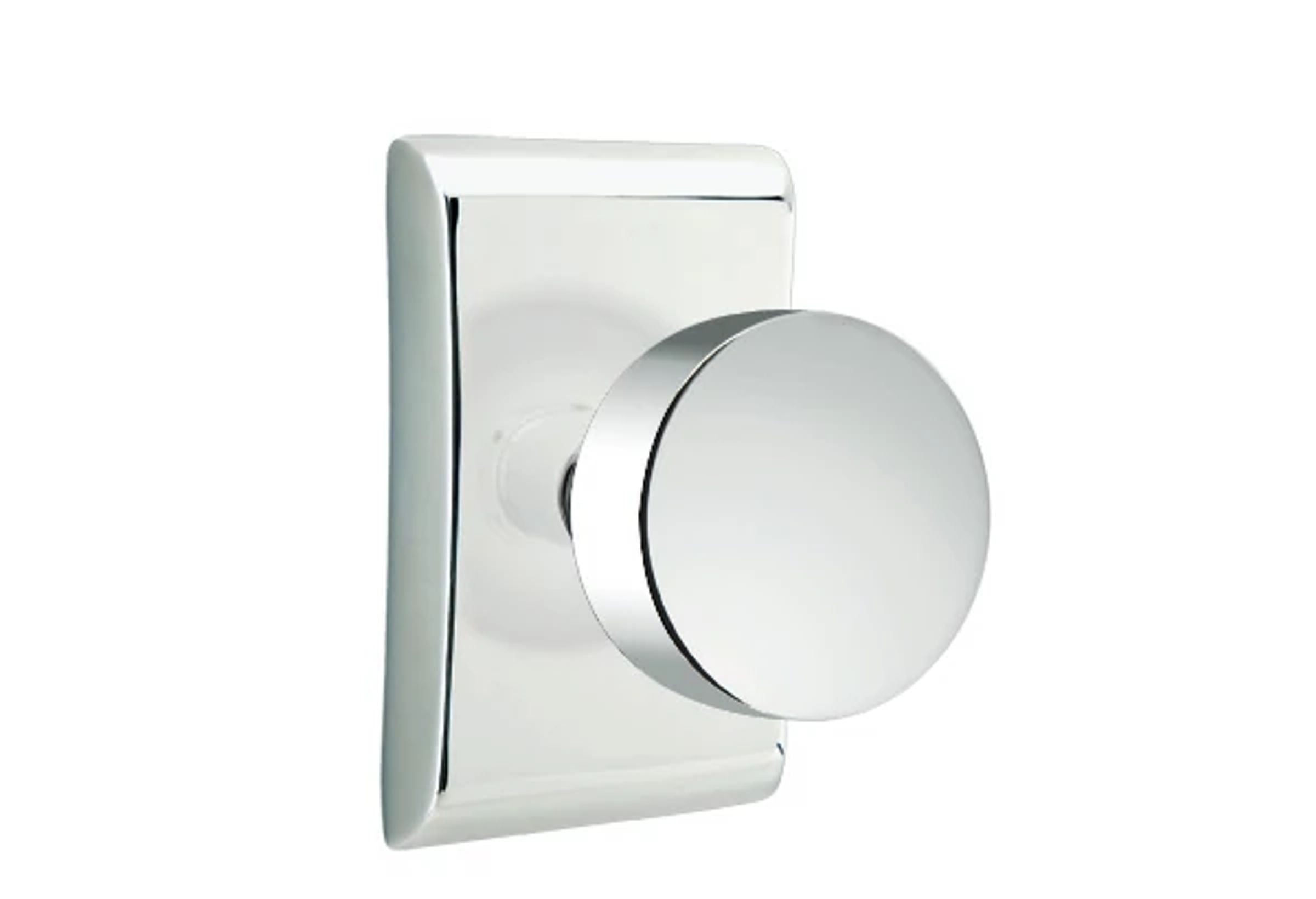 Emtek Round Knob Set with Neos Rosette