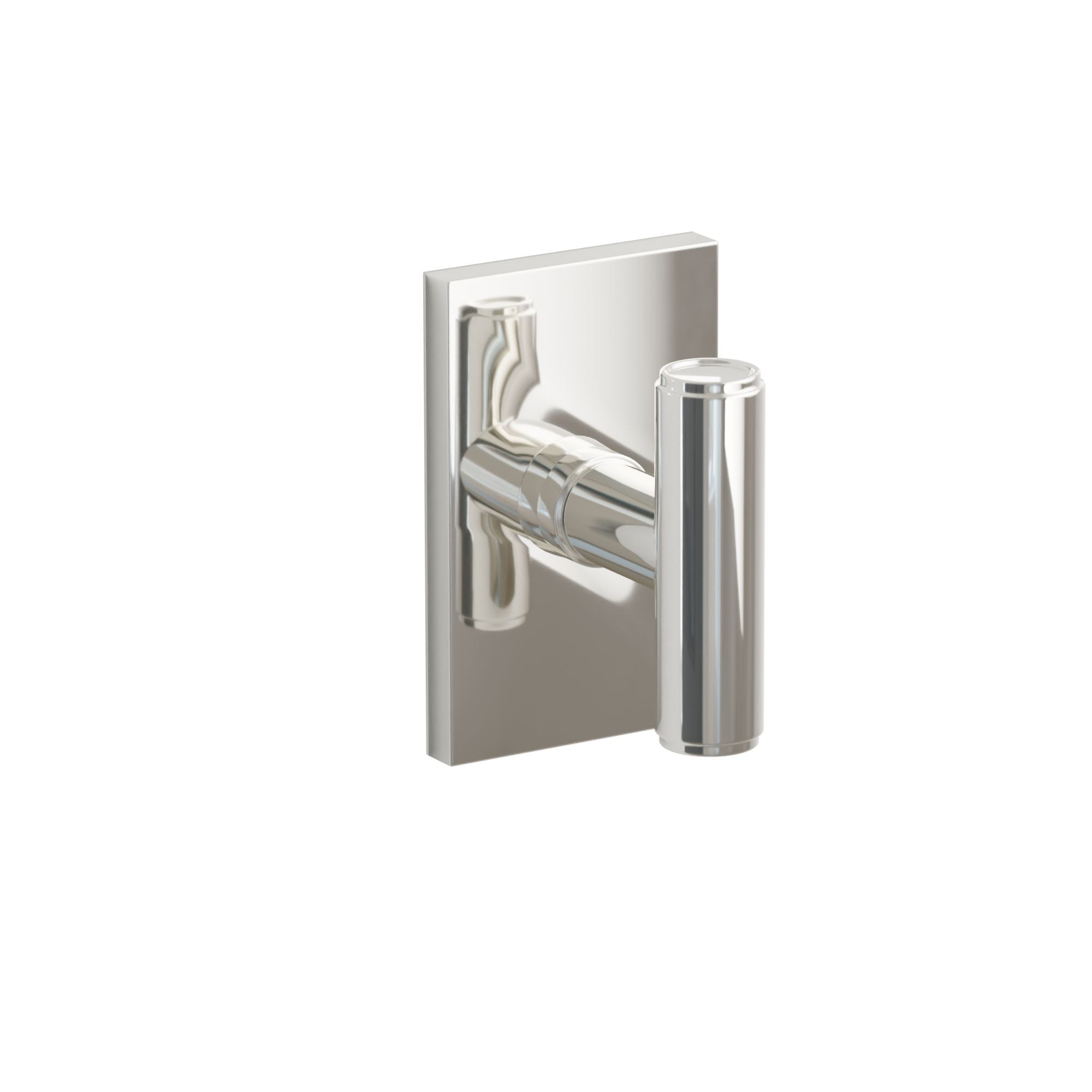 Emtek Concealed Fastener Ace Knob Set With Modern Rectangular Rosette