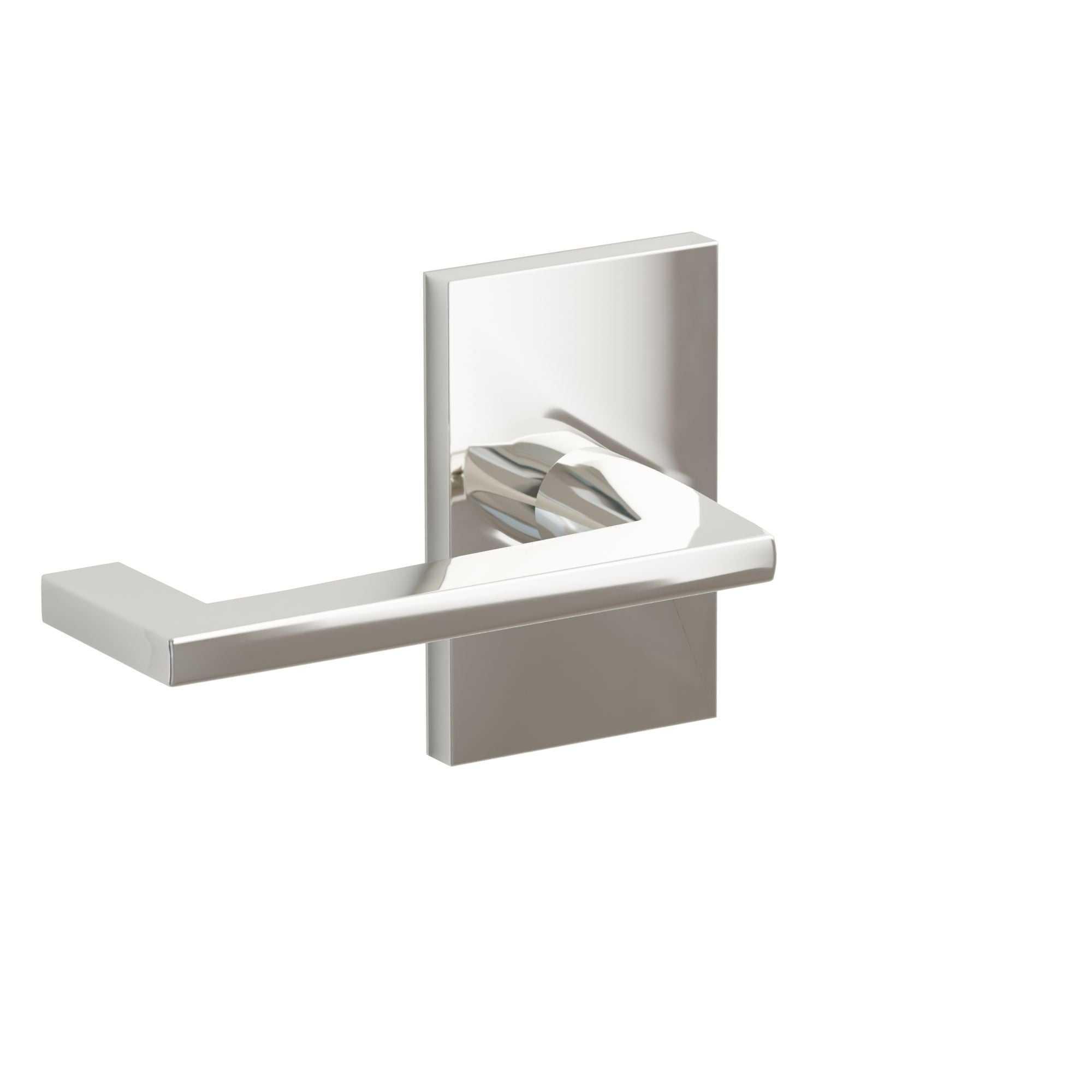 Emtek Argos Lever Set with Modern Rectangular Rosette