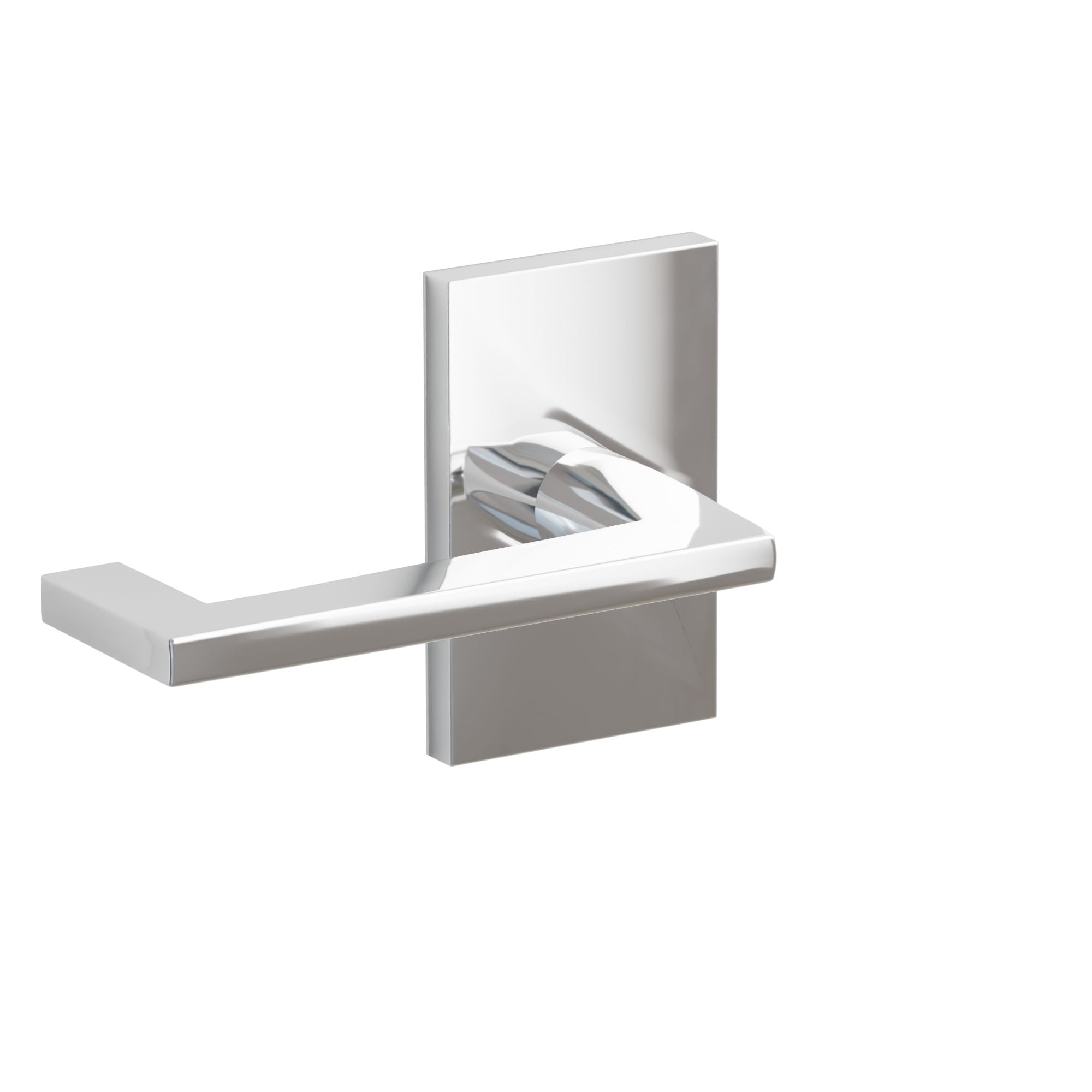 Emtek Concealed Fastener Argos Lever Set with Modern Rectangular Rosette