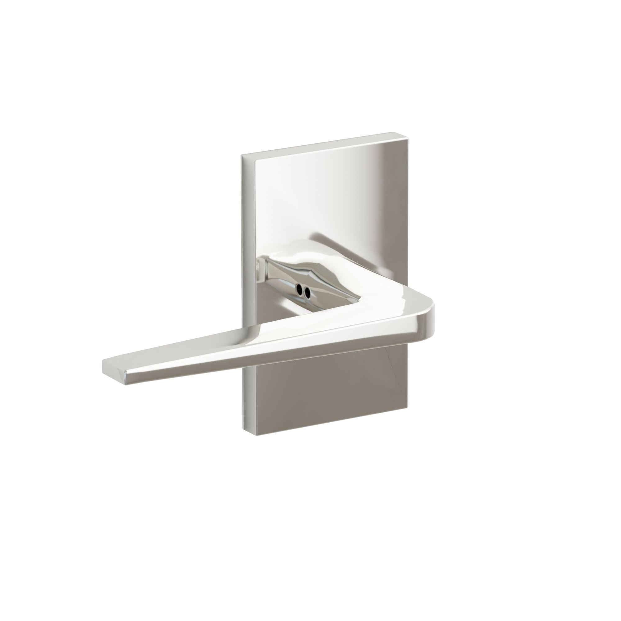 Emtek Concealed Fastener Athena Lever Set with Modern Rectangular Rosette