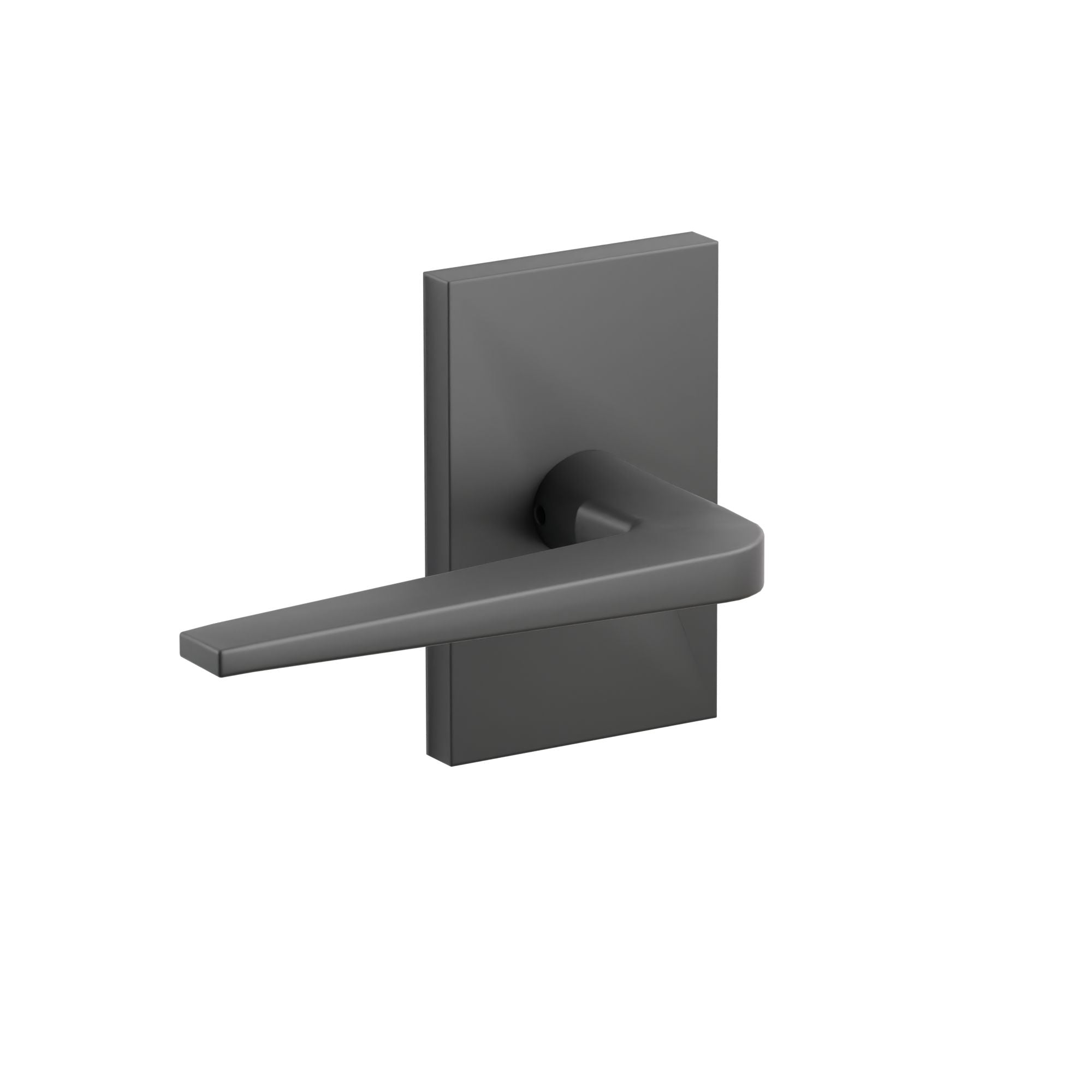 Emtek Concealed Fastener Athena Lever Set with Modern Rectangular Rosette