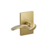 Emtek Concealed Fastener Coventry Lever Set With Modern Rectangular Rosette