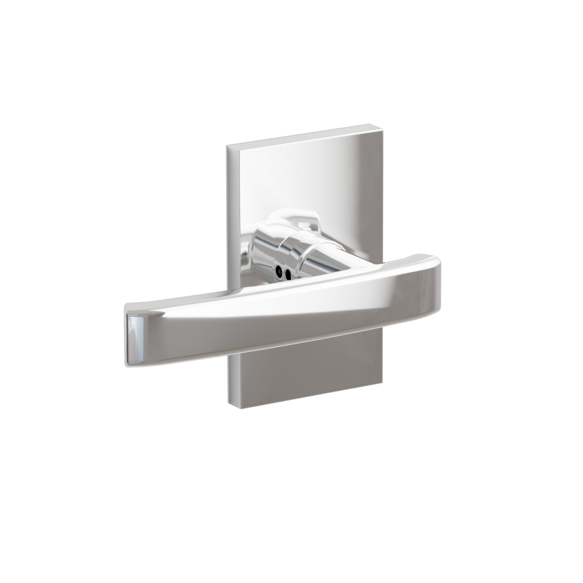 Emtek Geneva Lever Set with Modern Rectangular Rosette