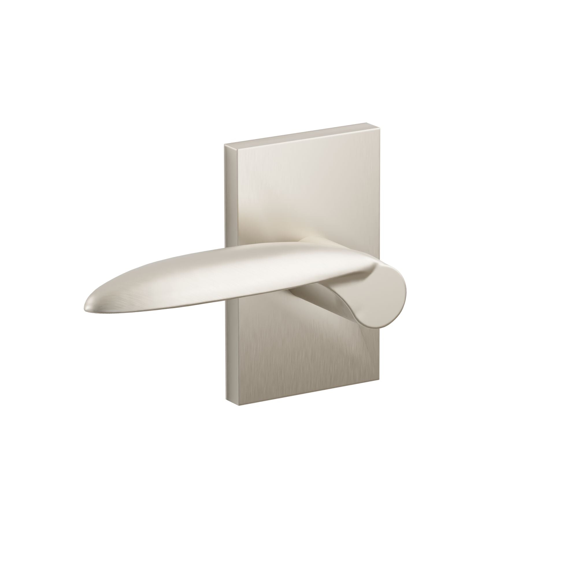 Emtek Luzern Lever Set with Modern Rectangular Rosette