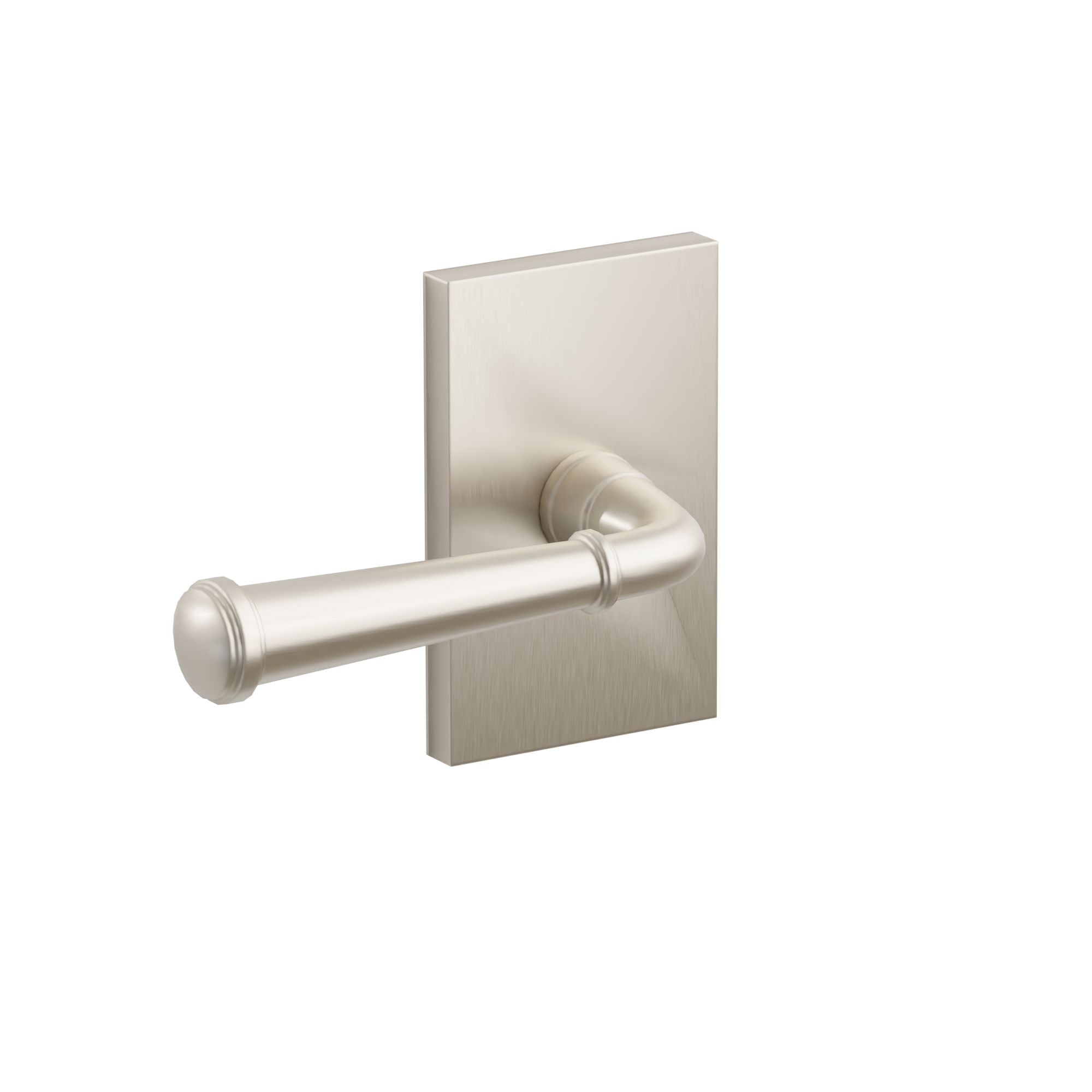 Emtek Mercury Lever Set with Modern Rectangular Rosette