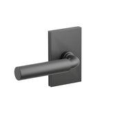 Emtek Concealed Fastener Manning Lever Set With Modern Rectangular Rosette