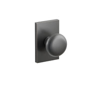 Emtek Providence Knob Set with Modern Rectangular Rosette
