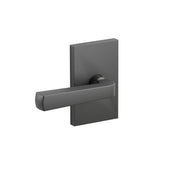 Emtek Concealed Fastener Sion Lever Set With Modern Rectangular Rosette