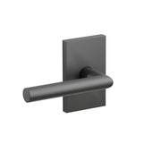 Emtek Concealed Fastener Stuttgart Lever Set With Modern Rectangular Rosette