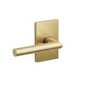 Emtek Spencer Lever Set with Modern Rectangular Rosette