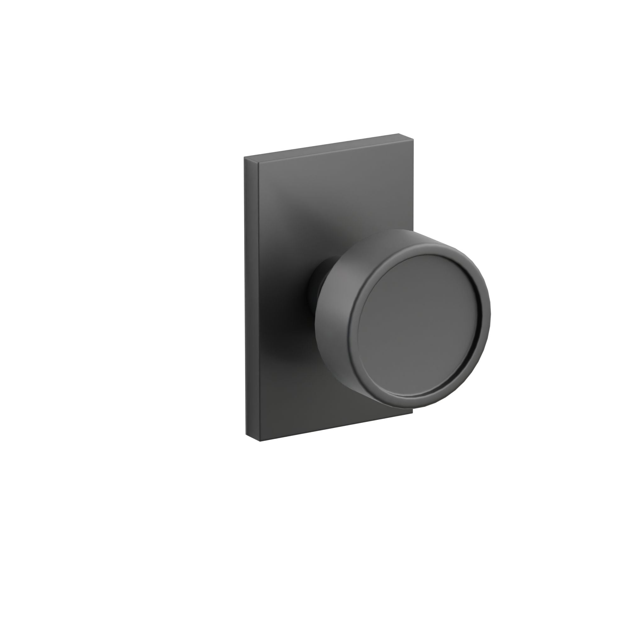 Emtek Verve Knob Set with Modern Rectangular Rosette