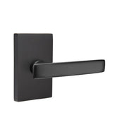 Emtek Concealed Fastener Geneva Lever Set with Modern Rectangular Rosette