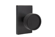 Emtek Verve Knob Set with Modern Rectangular Rosette