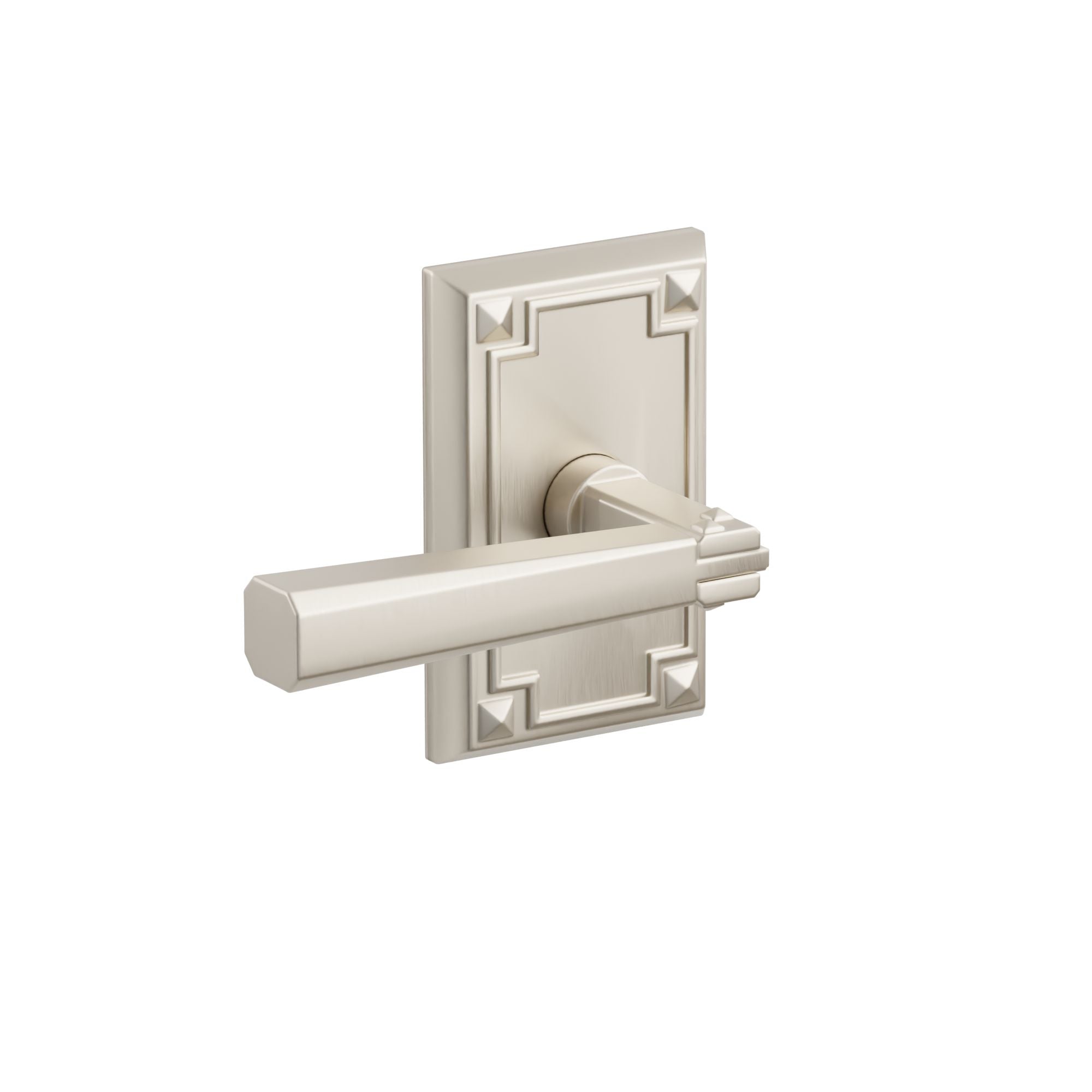 Emtek Arts & Crafts Lever Set with Arts & Crafts Rosette