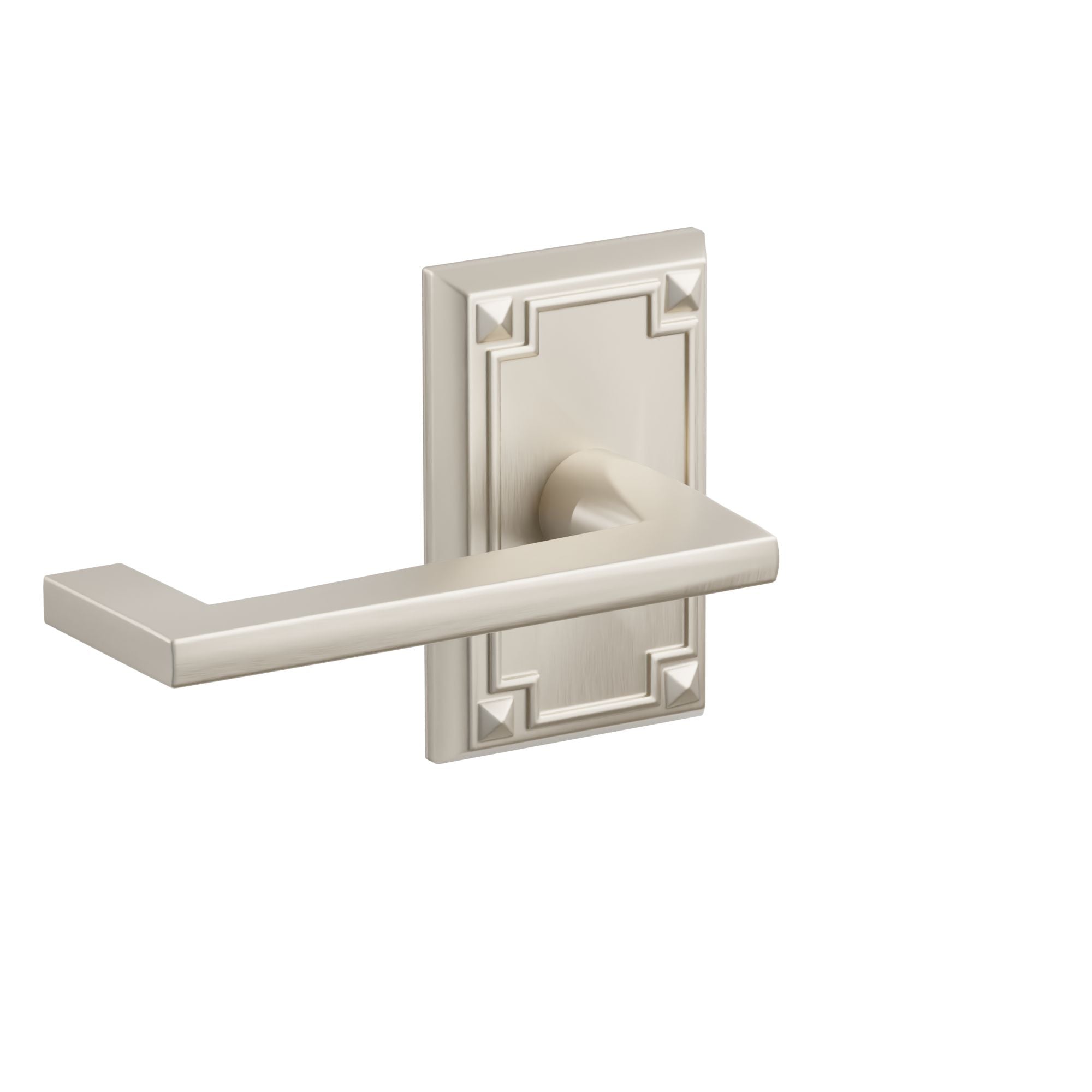 Emtek Argos Lever Set with Arts & Crafts Rosette