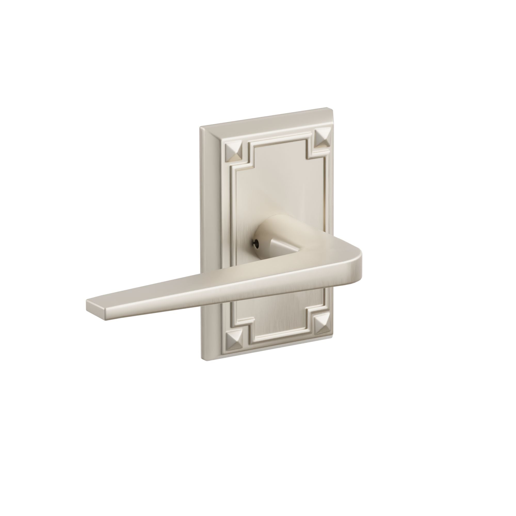 Emtek Athena Lever Set with Arts & Crafts Rosette