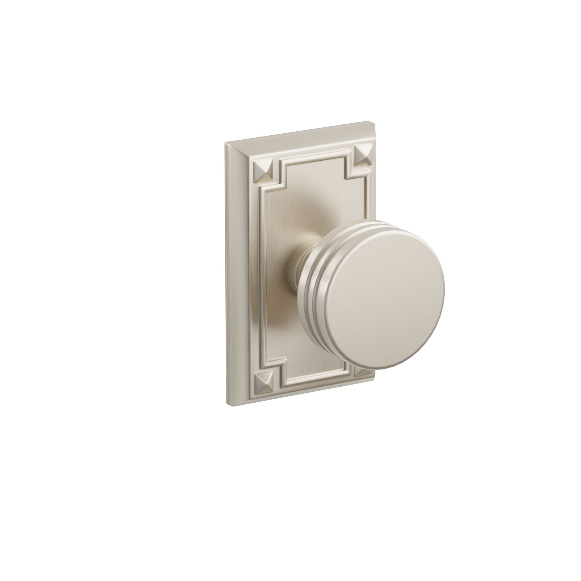 Emtek Concealed Fastener Bern Knob Set With Arts & Crafts Rosette