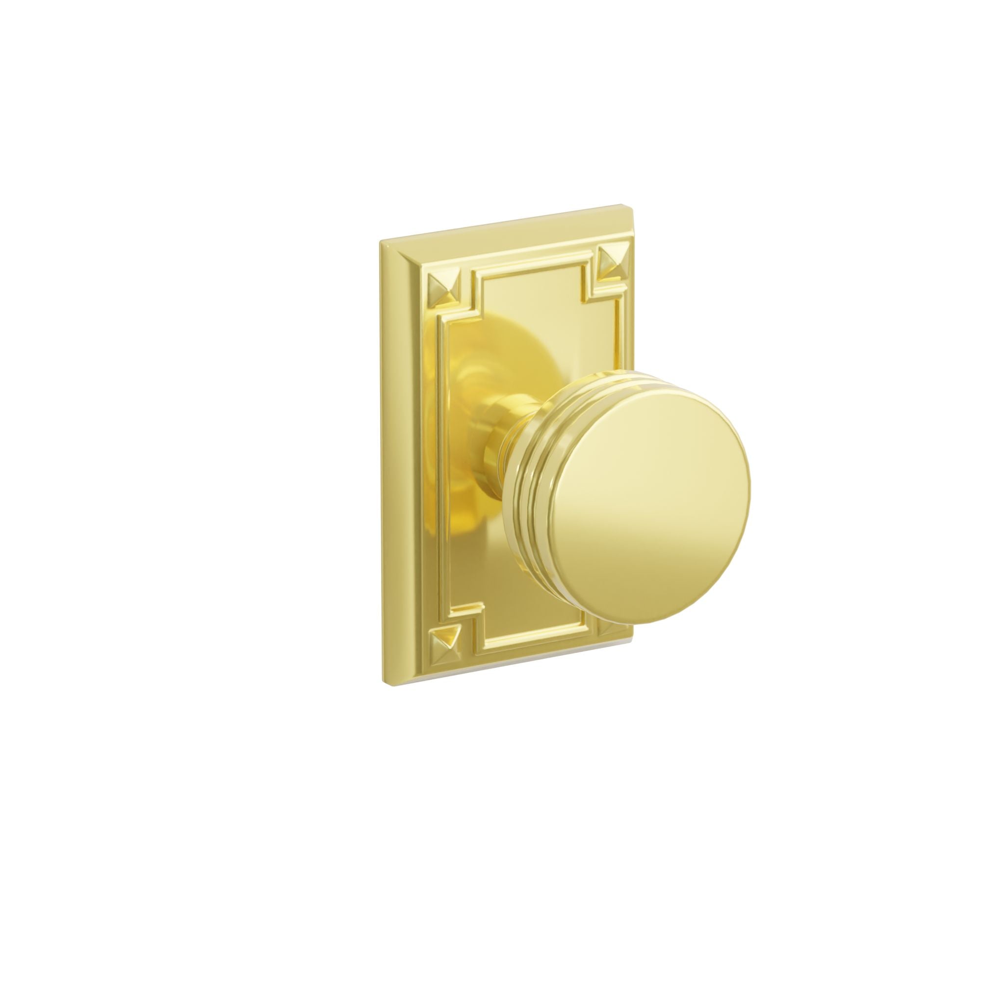 Emtek Bern Knob Set with Arts & Crafts Rosette