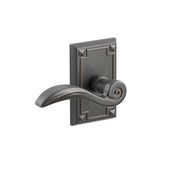 Emtek Concealed Fastener Elan Lever Set With Arts & Crafts Rosette