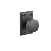 Emtek Concealed Fastener Freestone Knob Set With Arts & Crafts Rosette