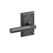 Emtek Concealed Fastener Hercules Lever Set With Arts & Crafts Rosette