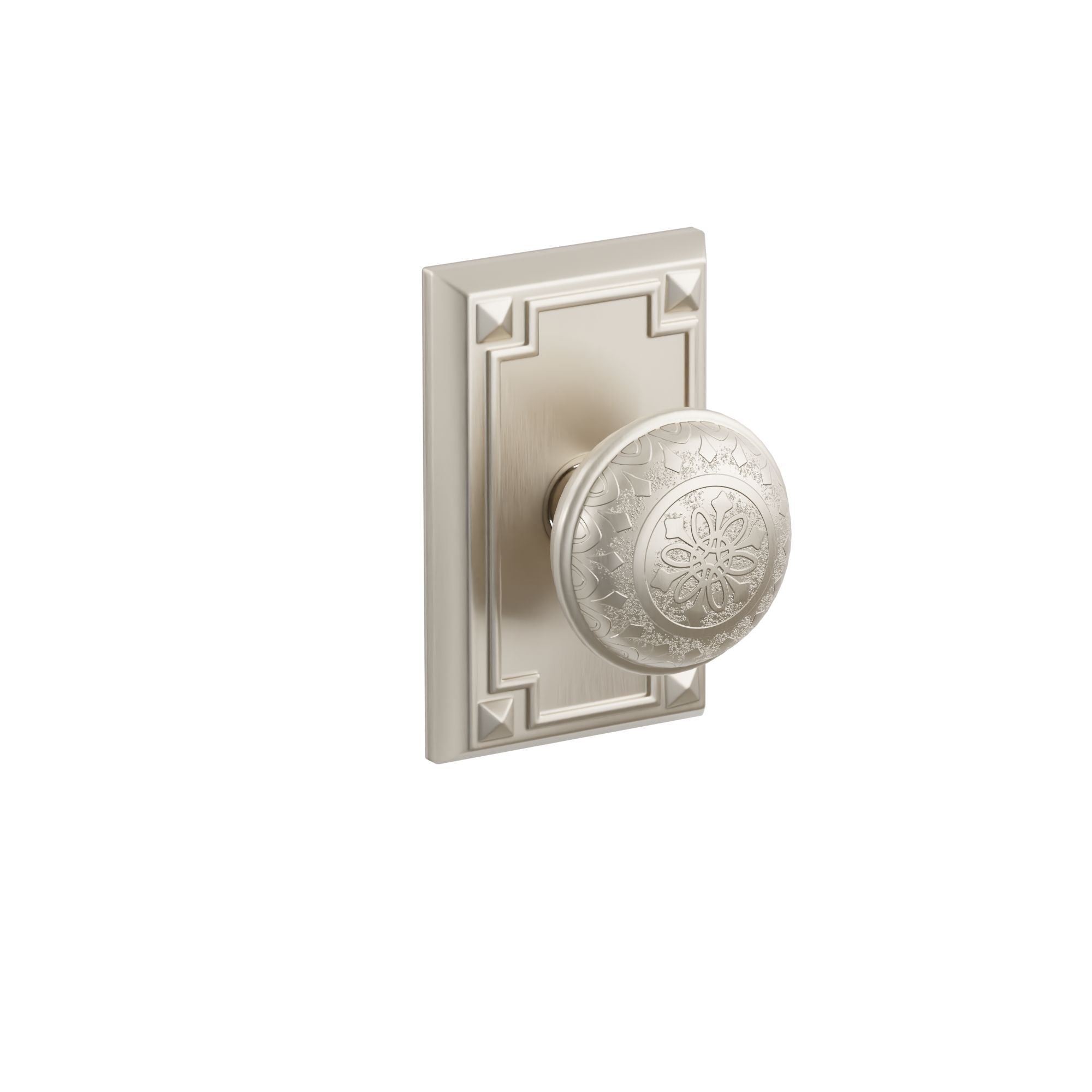 Emtek Lancaster Knob Set with Arts & Crafts Rosette