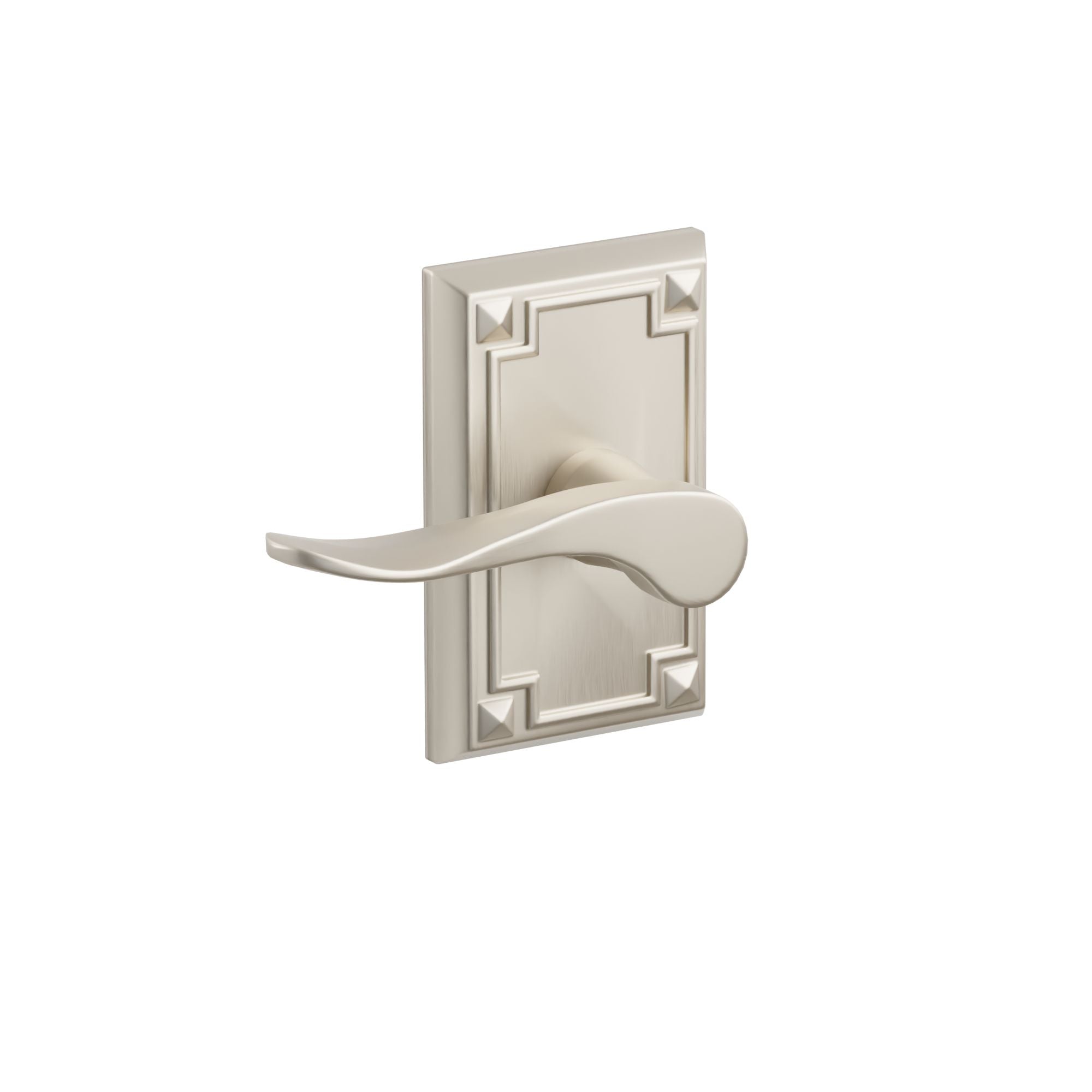 Emtek Concealed Fastener Luzern Lever Set With Arts & Crafts Rosette