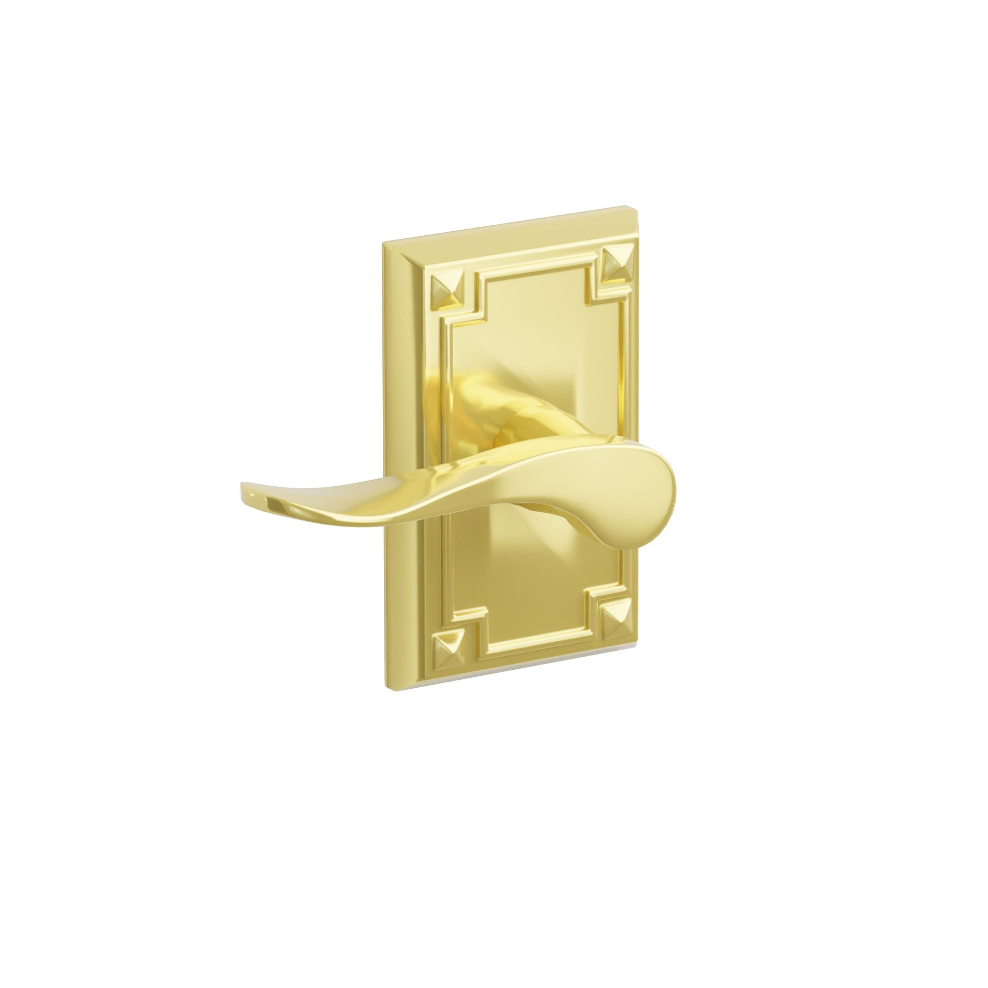 Emtek Concealed Fastener Luzern Lever Set With Arts & Crafts Rosette