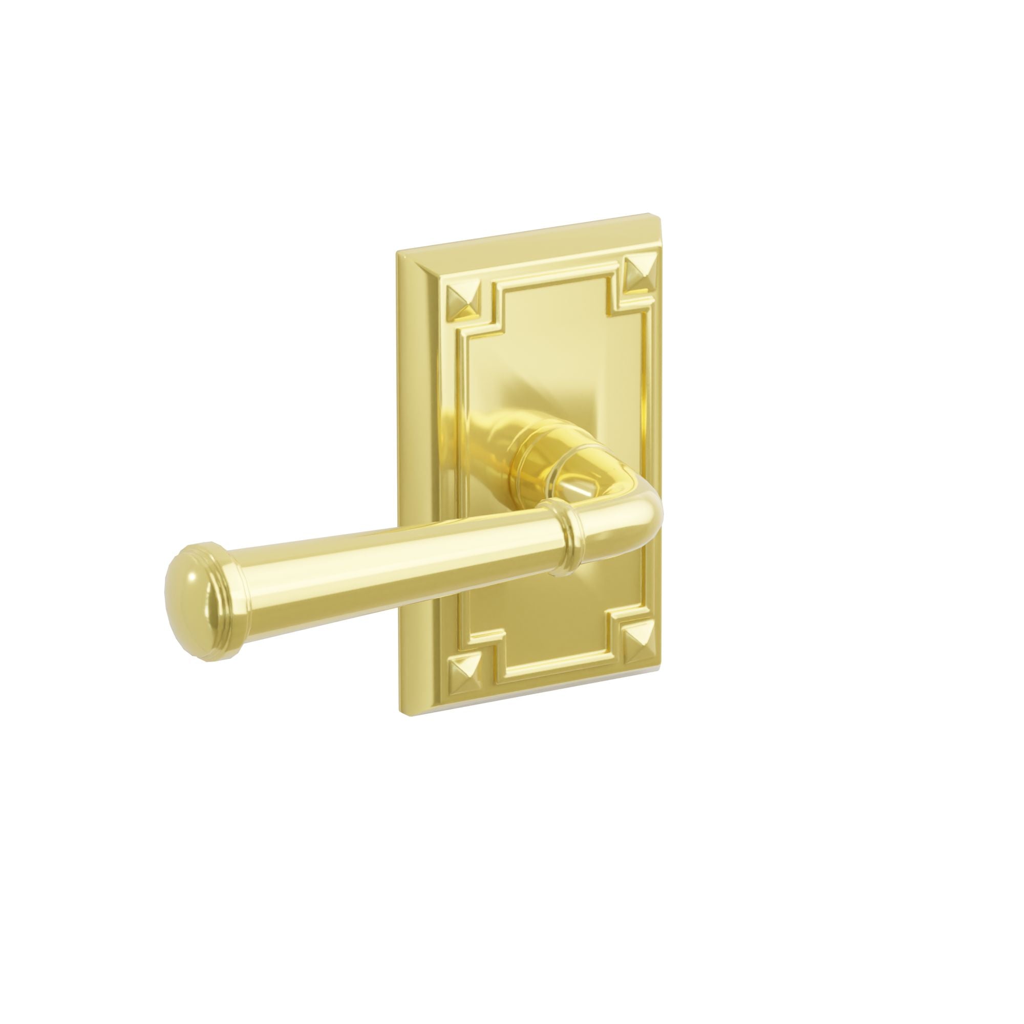 Emtek Concealed Fastener Merrimack Lever Set With Arts & Crafts Rosette