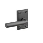 Emtek Concealed Fastener Manning Lever Set With Arts & Crafts Rosette