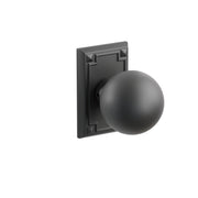 Emtek Concealed Fastener Orb Knob Set With Arts & Crafts Rosette