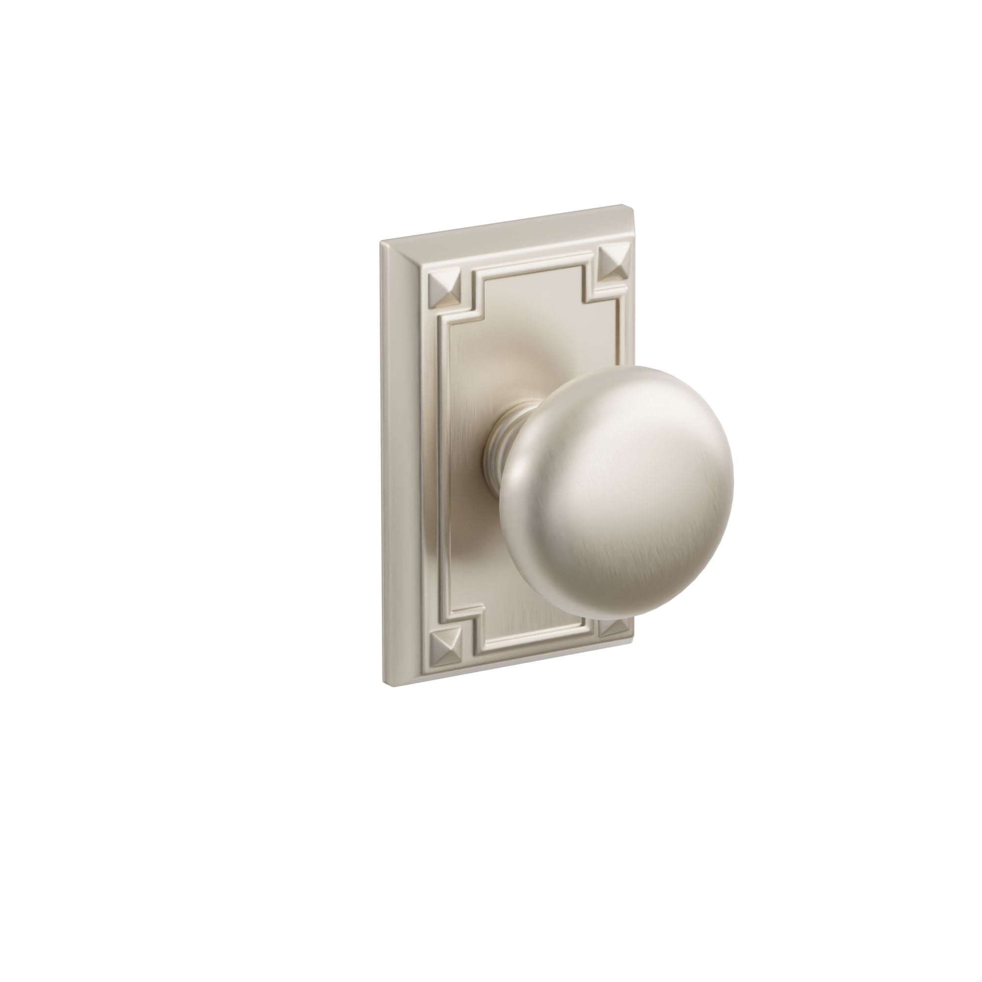 Emtek Concealed Fastener Providence Knob Set With Arts & Crafts Rosette