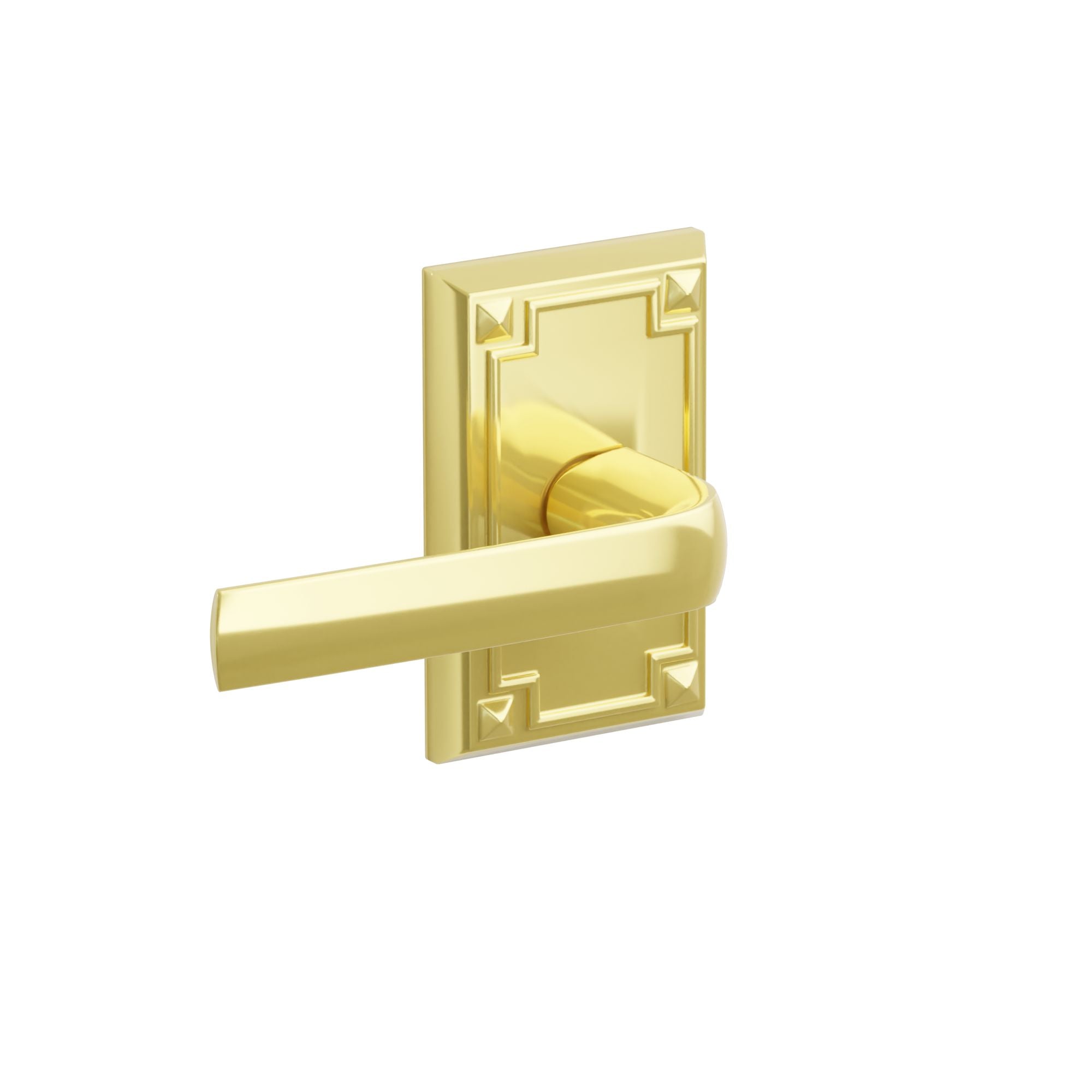 Emtek Sion Lever Set with Arts & Crafts Rosette