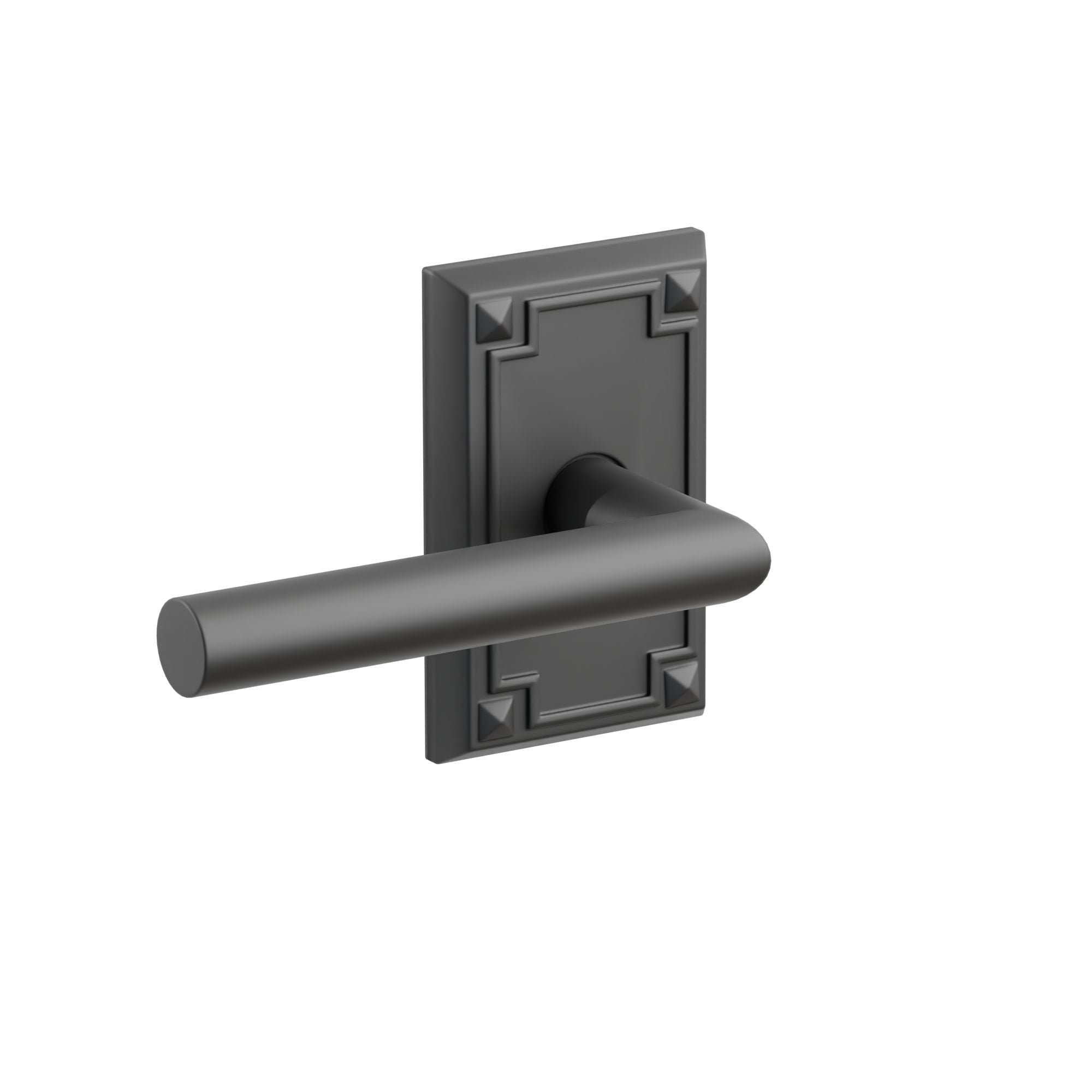 Emtek Concealed Fastener Stuttgart Lever Set With Arts & Crafts Rosette