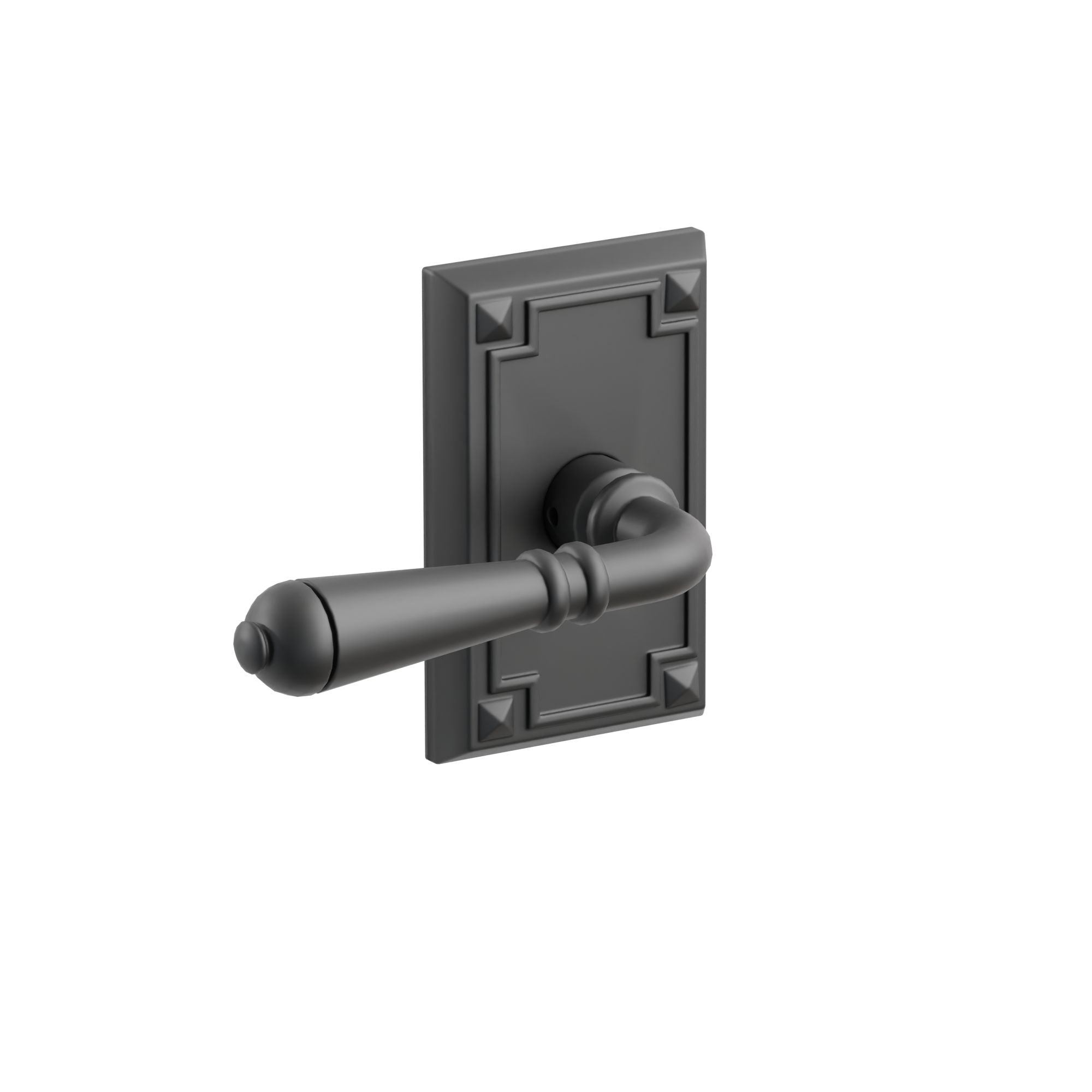 Emtek Stuttgart Lever Set with Arts & Crafts Rosette