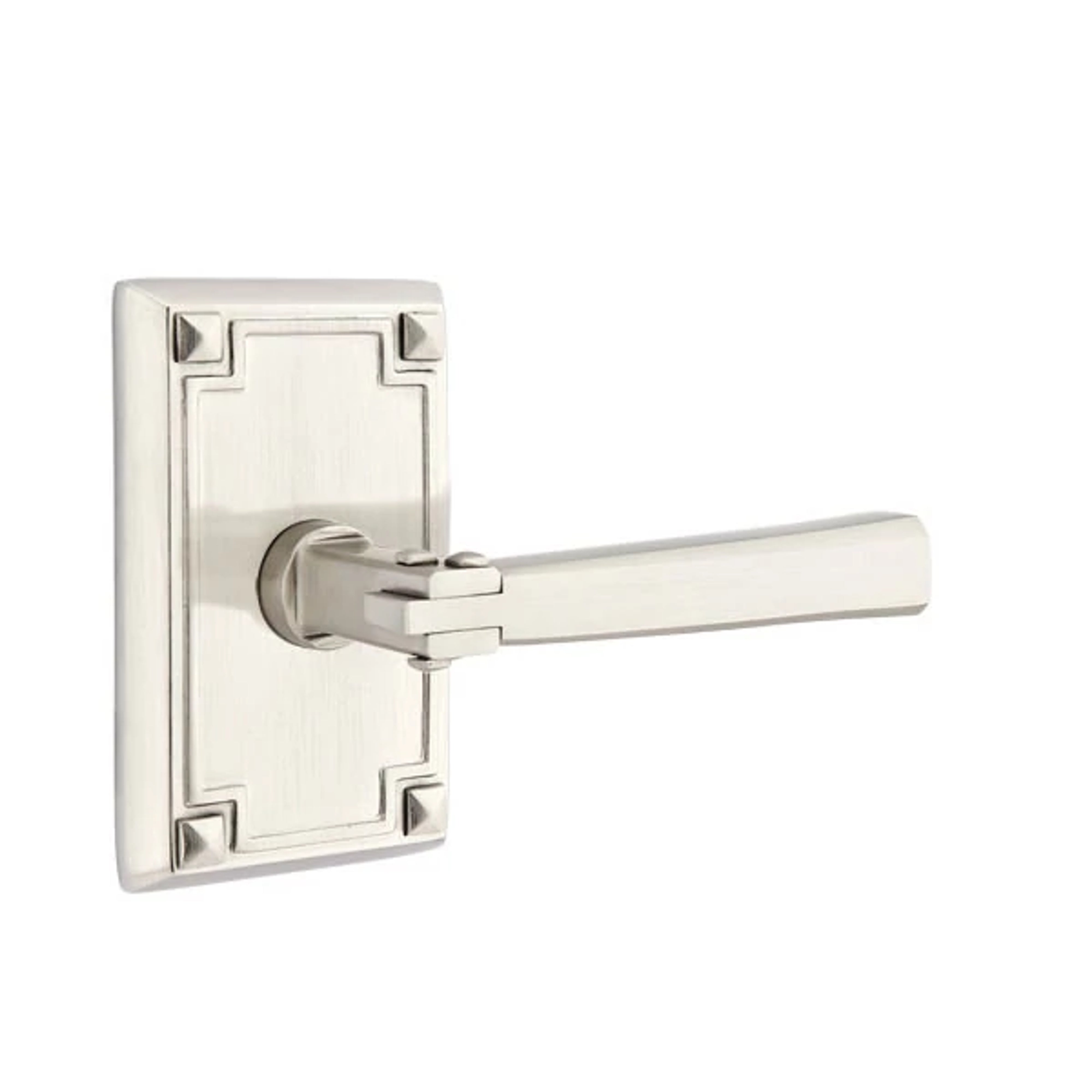 Emtek Concealed Fastener Arts & Crafts Lever Set with Arts & Crafts Rosette