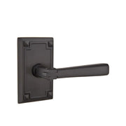 Emtek Arts & Crafts Lever Set with Arts & Crafts Rosette