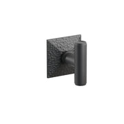 Emtek Concealed Fastener Ace Knob Set With Hammered Rosette