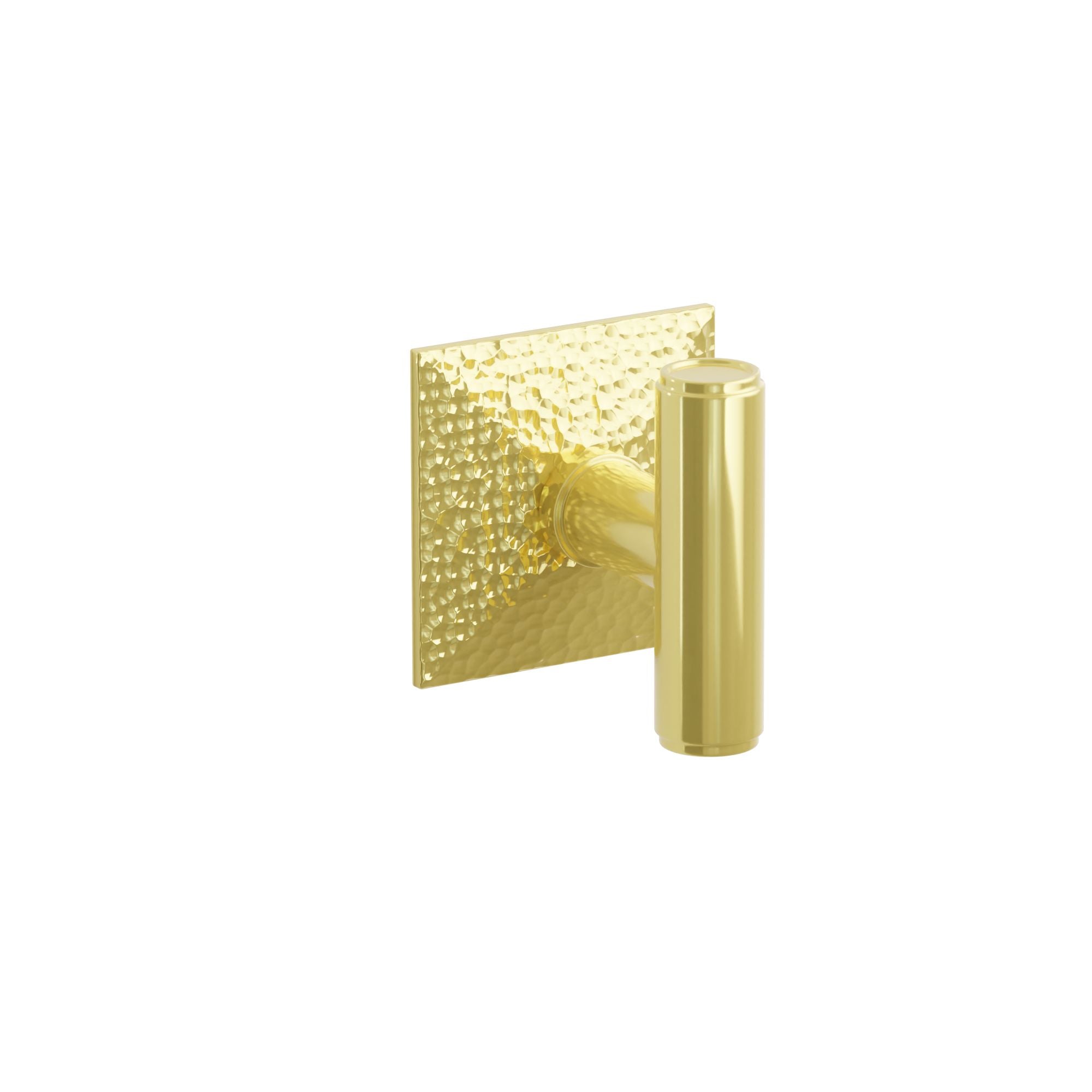 Emtek Ace Knob Set with Hammered Rosette