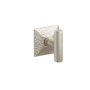 Emtek Ace Knurled Knob Set with Hammered Rosette