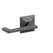 Emtek Concealed Fastener Argos Lever Set With Hammered Rosette