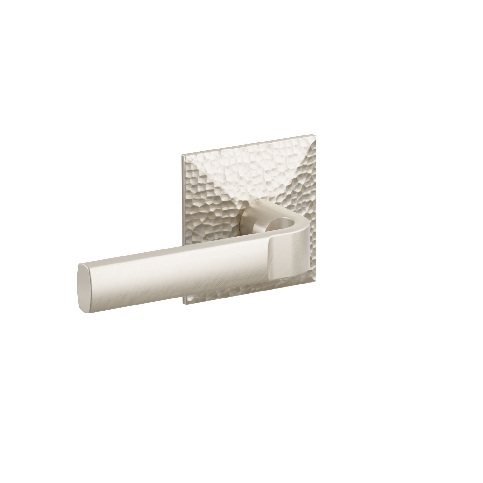 Emtek Concealed Fastener Aston Lever Set With Hammered Rosette