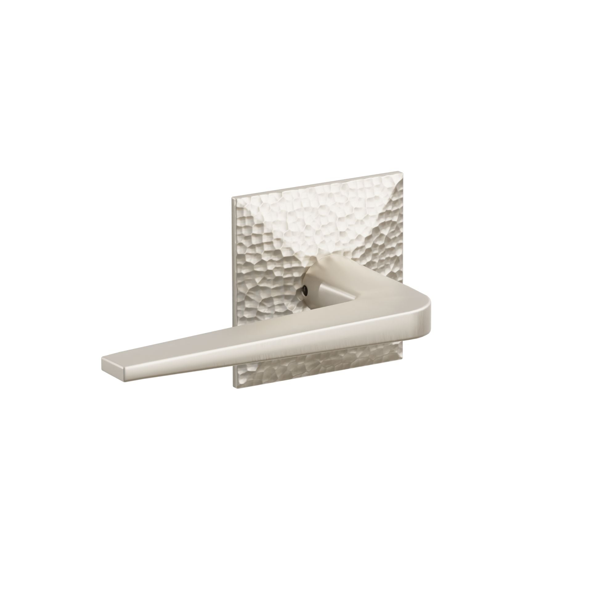 Emtek Concealed Fastener Athena Lever Set With Hammered Rosette