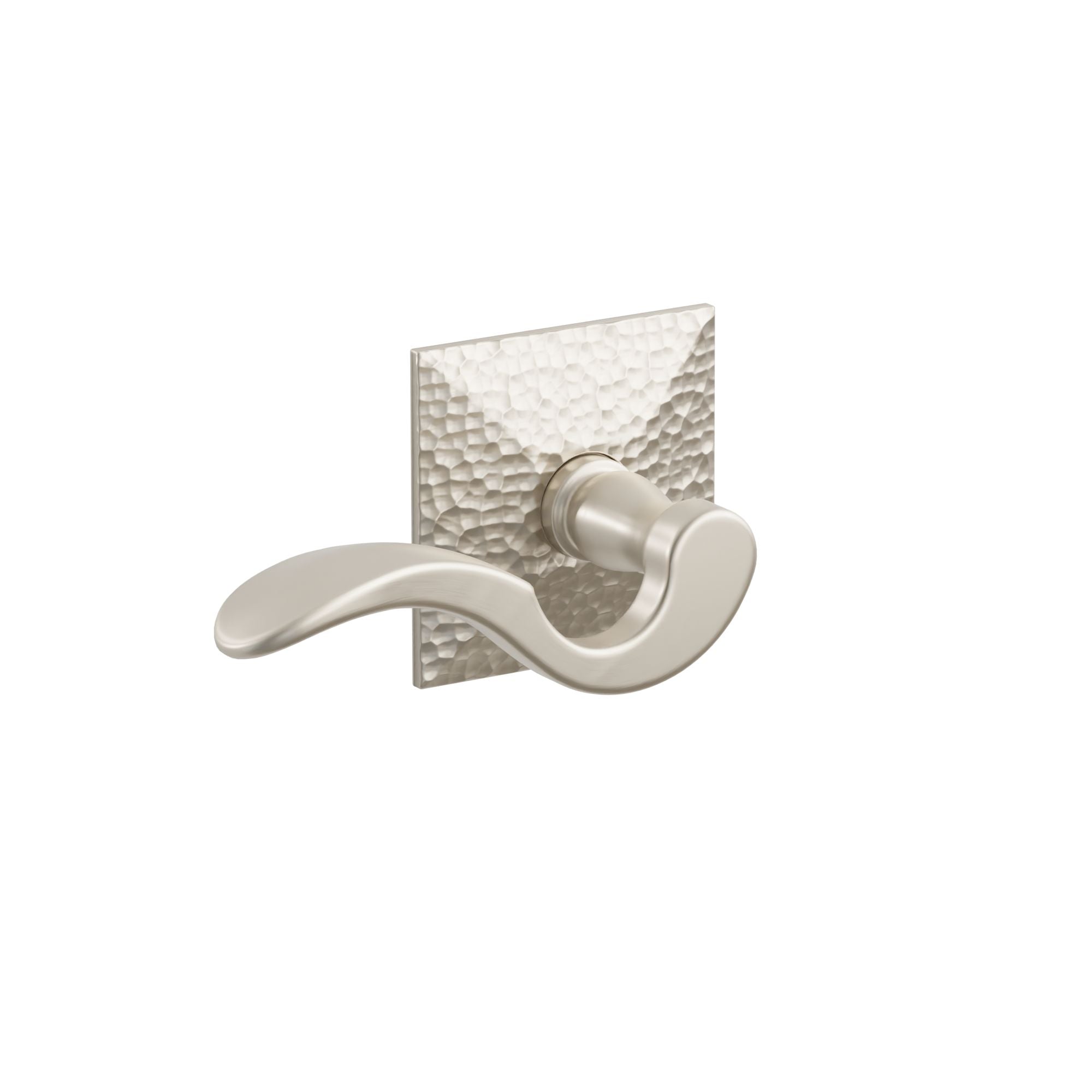 Emtek Athena Lever Set with Hammered Rosette